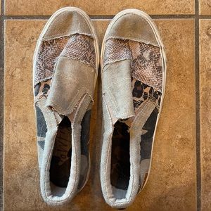 Blowfish mixed pattern shoes